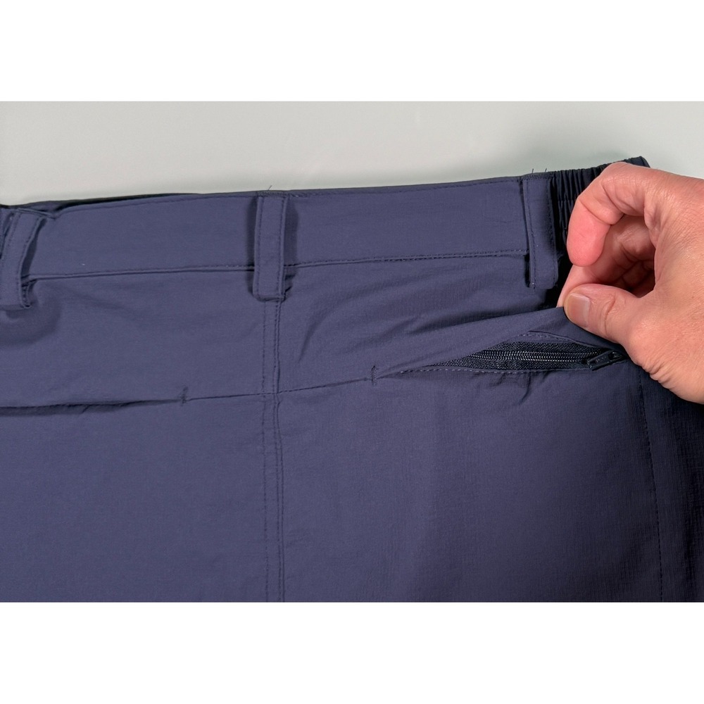 Willit Golf Skirt Women's Large Navy Blue Stretch Skort Built in Shorts - Picture 11 of 11
